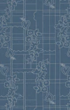 Indigo/White