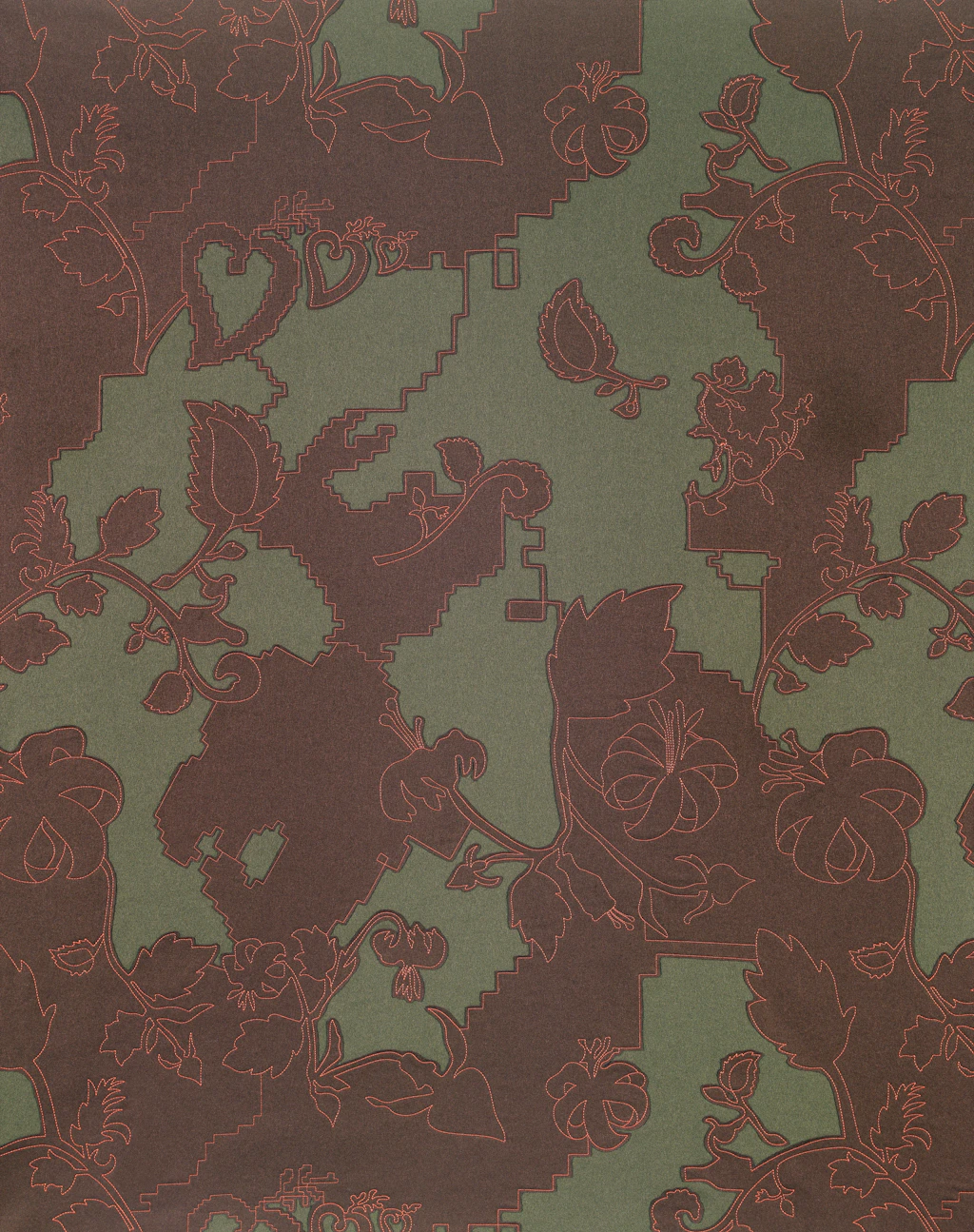 Earth/Chocolate/Coral