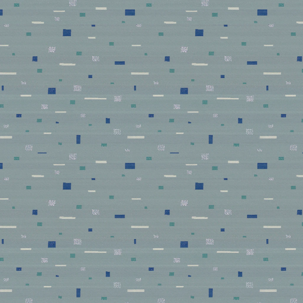 Ultramarine On Gray Blue